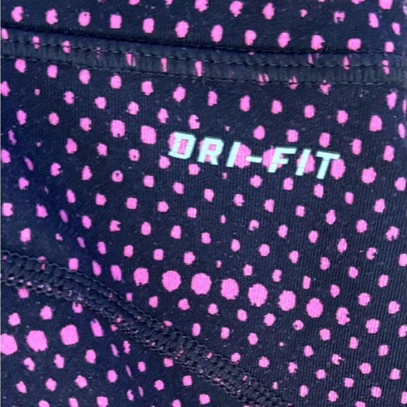 Nike running woman cropped leggings Sz small pockets - Picture 9 of 11